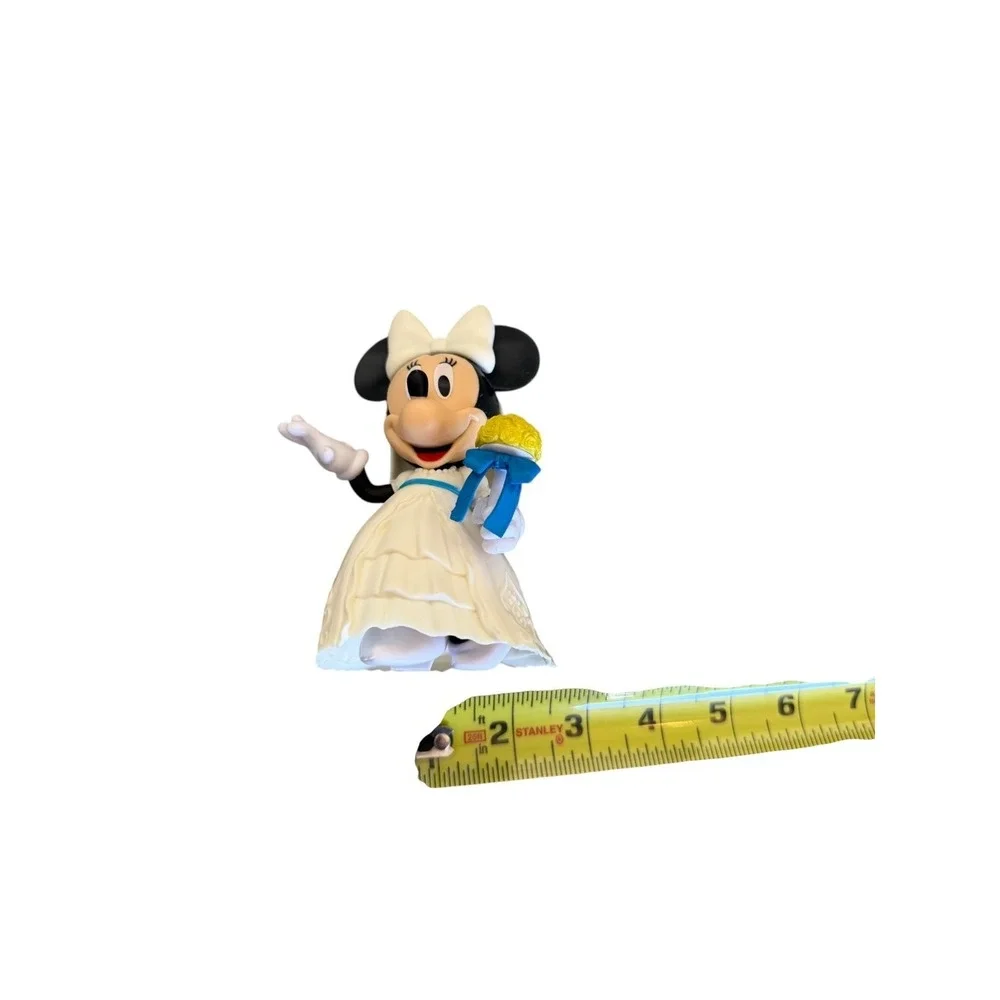 Disney Wedding Party Cake Topper Mickey Minnie Mouse Figurine Set